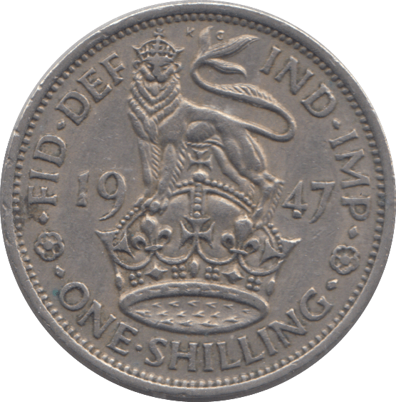1947 SHILLING ( AUNC ) - SHILLING - Cambridgeshire Coins
