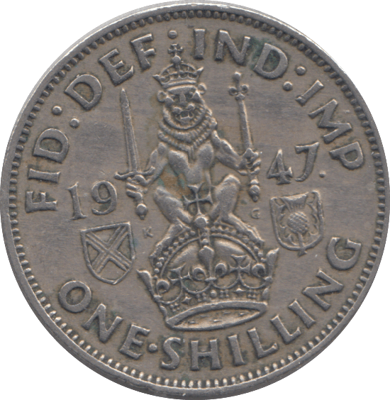 1947 SHILLING ( AUNC ) - SHILLING - Cambridgeshire Coins