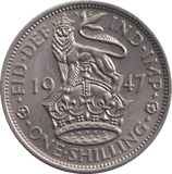 1947 SHILLING ( UNC ) - SHILLING - Cambridgeshire Coins