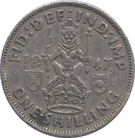 1947 SHILLING ( VF ) - SHILLING - Cambridgeshire Coins