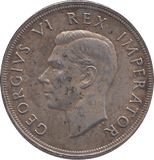 1947 SILVER 5 SHILLINGS SOUTH AFRICA - SILVER WORLD COINS - Cambridgeshire Coins