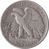 1947 SILVER HALF DOLLAR USA - SILVER WORLD COINS - Cambridgeshire Coins