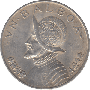1947 SILVER PANAMA BALBOA - WORLD COINS - Cambridgeshire Coins