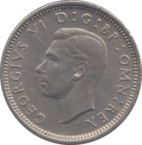 1947 SIXPENCE ( EF ) - SIXPENCE - Cambridgeshire Coins