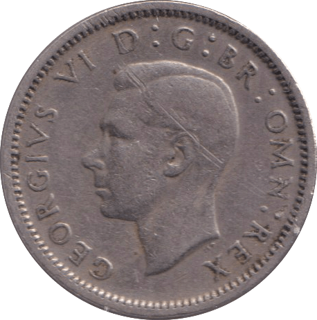 1947 SIXPENCE ( FINE ) - SIXPENCE - Cambridgeshire Coins