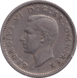 1947 SIXPENCE ( FINE ) - SIXPENCE - Cambridgeshire Coins