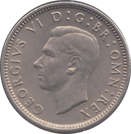 1947 SIXPENCE ( GVF ) - SIXPENCE - Cambridgeshire Coins