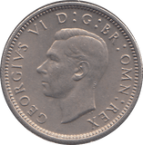 1947 SIXPENCE ( GVF ) - SIXPENCE - Cambridgeshire Coins