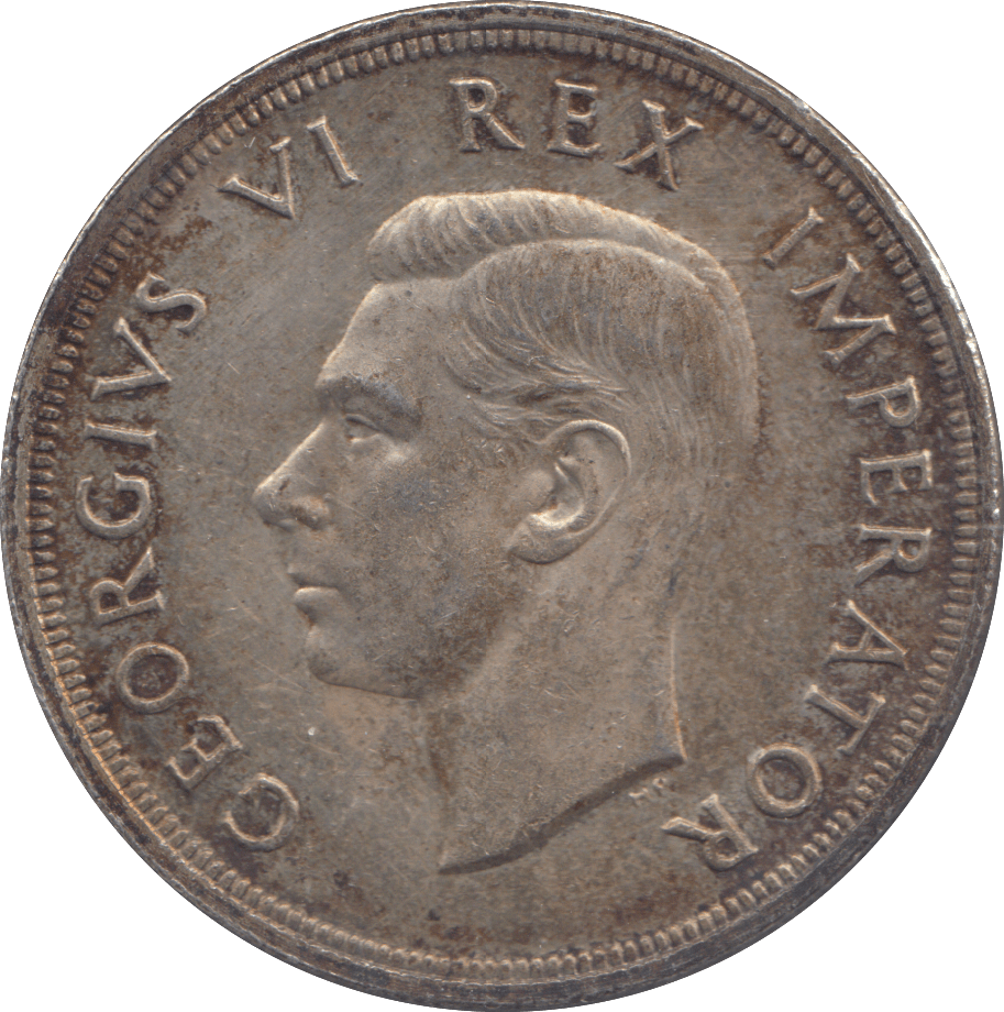 1947 SOUTH AFRICA 5 SHILLINGS - WOLRD SILVER COINS - Cambridgeshire Coins