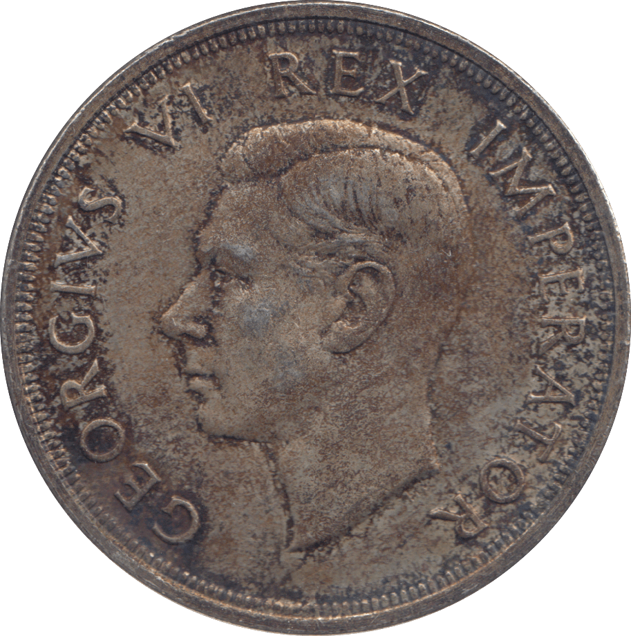 1947 SOUTH AFRICA 5 SHILLINGS - WOLRD SILVER COINS - Cambridgeshire Coins