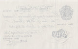 1947 WHITE FIVE POUND NOTE JULY 14TH LONDON BANK OF ENGLAND PEPPIATT W£5 - 23 - £5 BANKNOTES WHITE - Cambridgeshire Coins
