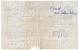 1947 WHITE FIVE POUND NOTE JUNE 10TH LONDON BANK OF ENGLAND PEPPIATT W£5 - 41 - £5 BANKNOTES WHITE - Cambridgeshire Coins