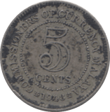 1948 5 CENTS MALAYA - WORLD COINS - Cambridgeshire Coins
