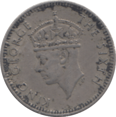 1948 5 CENTS MALAYA - WORLD COINS - Cambridgeshire Coins