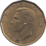 1948 BRASS THREEPENCE ( UNC ) - THREEPENCE - Cambridgeshire Coins