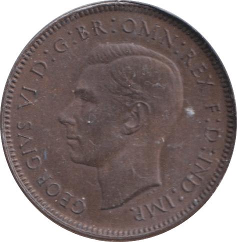1948 FARTHING ( AUNC ) - FARTHING - Cambridgeshire Coins