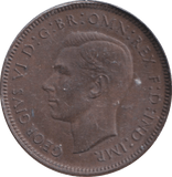 1948 FARTHING ( AUNC ) - FARTHING - Cambridgeshire Coins