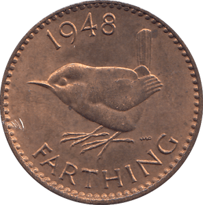 1948 FARTHING ( UNC ) - FARTHING - Cambridgeshire Coins