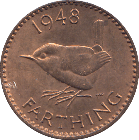 1948 FARTHING ( UNC ) - FARTHING - Cambridgeshire Coins
