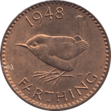 1948 FARTHING ( UNC ) - FARTHING - Cambridgeshire Coins
