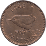 1948 FARTHING ( UNC ) - Farthing - Cambridgeshire Coins