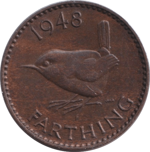 1948 FARTHING ( UNC ) - FARTHING - Cambridgeshire Coins