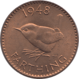 1948 FARTHING ( UNC ) - Farthing - Cambridgeshire Coins