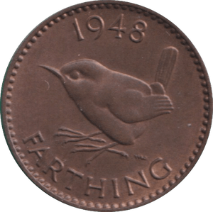 1948 FARTHING ( UNC ) - FARTHING - Cambridgeshire Coins