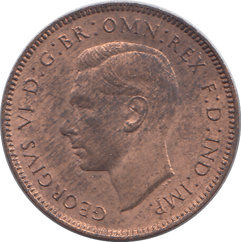 1948 FARTHING ( UNC ) - HALFPENNY - Cambridgeshire Coins