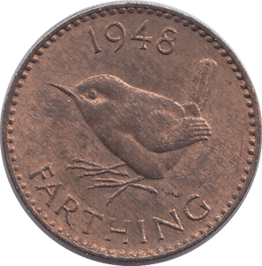 1948 FARTHING ( UNC ) - HALFPENNY - Cambridgeshire Coins