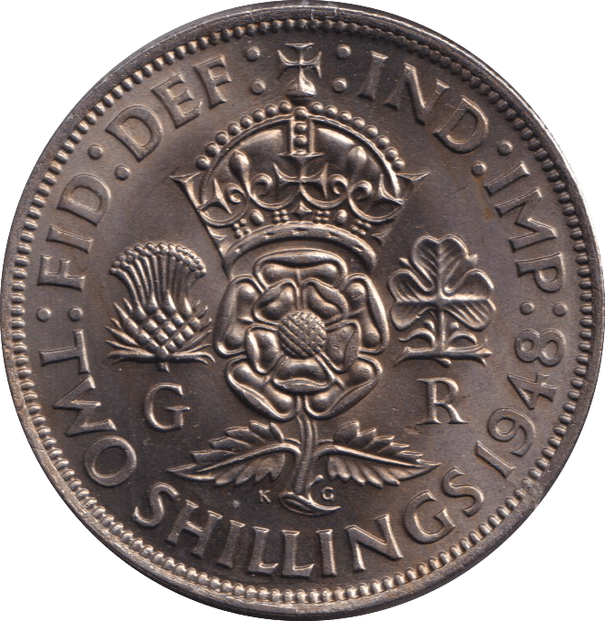 1948 FLORIN ( UNC ) - FLORIN - Cambridgeshire Coins