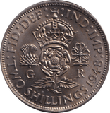1948 FLORIN ( UNC ) - FLORIN - Cambridgeshire Coins