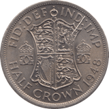 1948 HALFCROWN ( UNC ) - Halfcrown - Cambridgeshire Coins