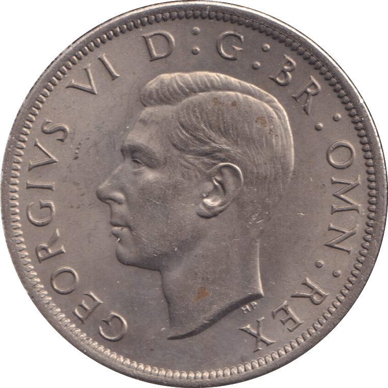 1948 HALFCROWN ( UNC ) - HALFCROWN - Cambridgeshire Coins