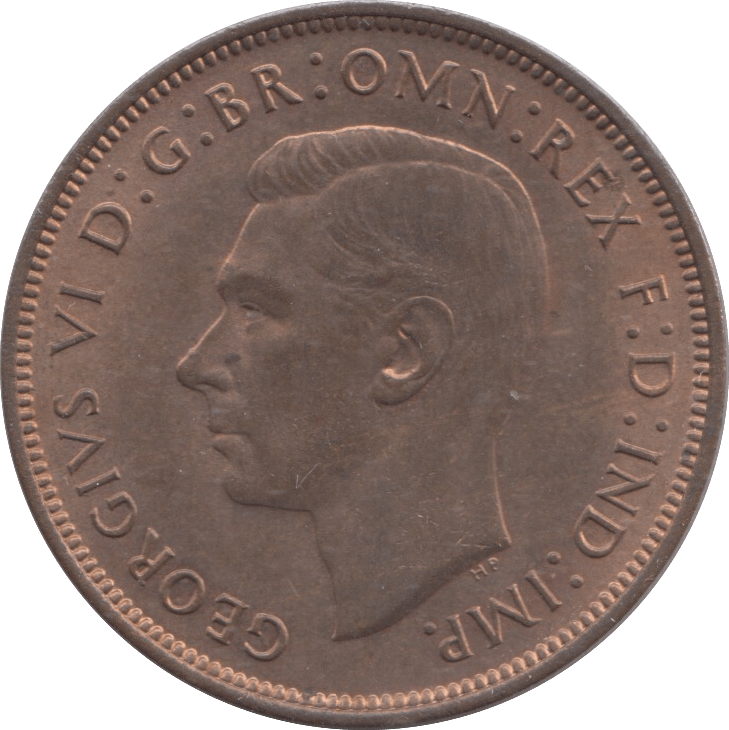 1948 ONE PENNY ( UNC ) - PENNY - Cambridgeshire Coins