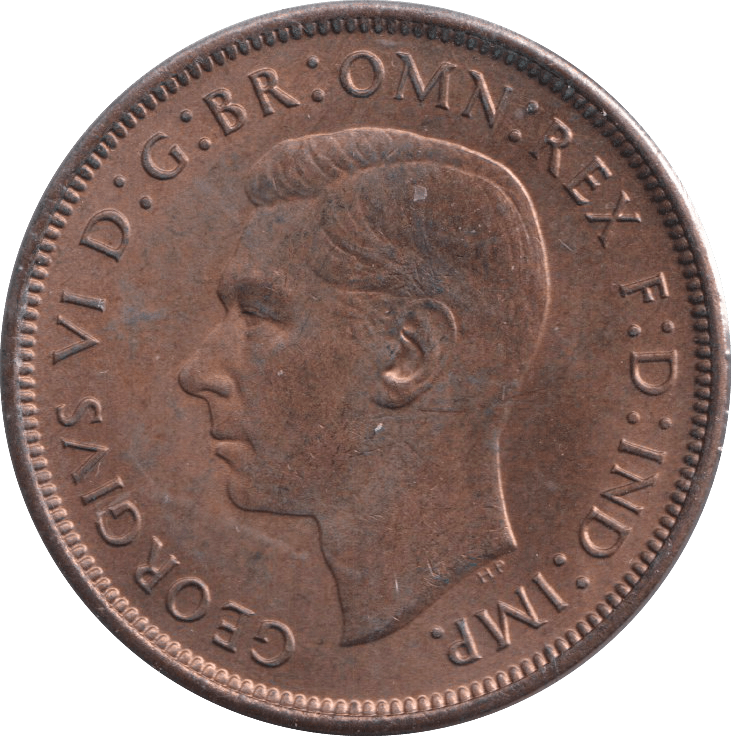 1948 PENNY ( AUNC ) 2 - PENNY - Cambridgeshire Coins