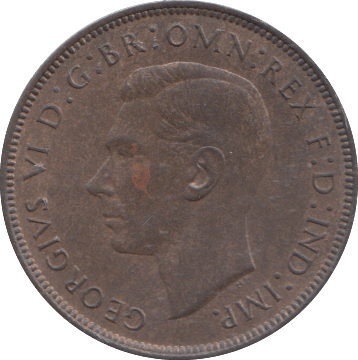 1948 PENNY ( AUNC ) - PENNY - Cambridgeshire Coins