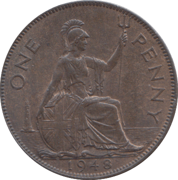 1948 PENNY ( AUNC ) - PENNY - Cambridgeshire Coins