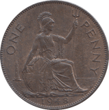 1948 PENNY ( AUNC ) - PENNY - Cambridgeshire Coins