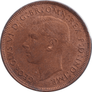 1948 PENNY ( AUNC ) - PENNY - Cambridgeshire Coins