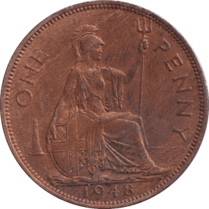 1948 PENNY ( AUNC ) - PENNY - Cambridgeshire Coins