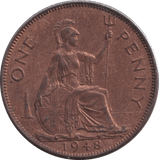 1948 PENNY ( UNC ) 3 - PENNY - Cambridgeshire Coins