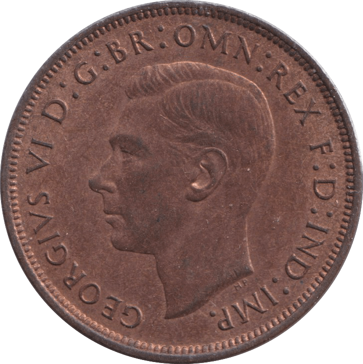 1948 PENNY ( UNC ) 3 - PENNY - Cambridgeshire Coins