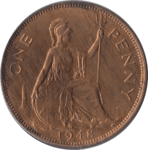 1948 PENNY ( UNC ) - Penny - Cambridgeshire Coins