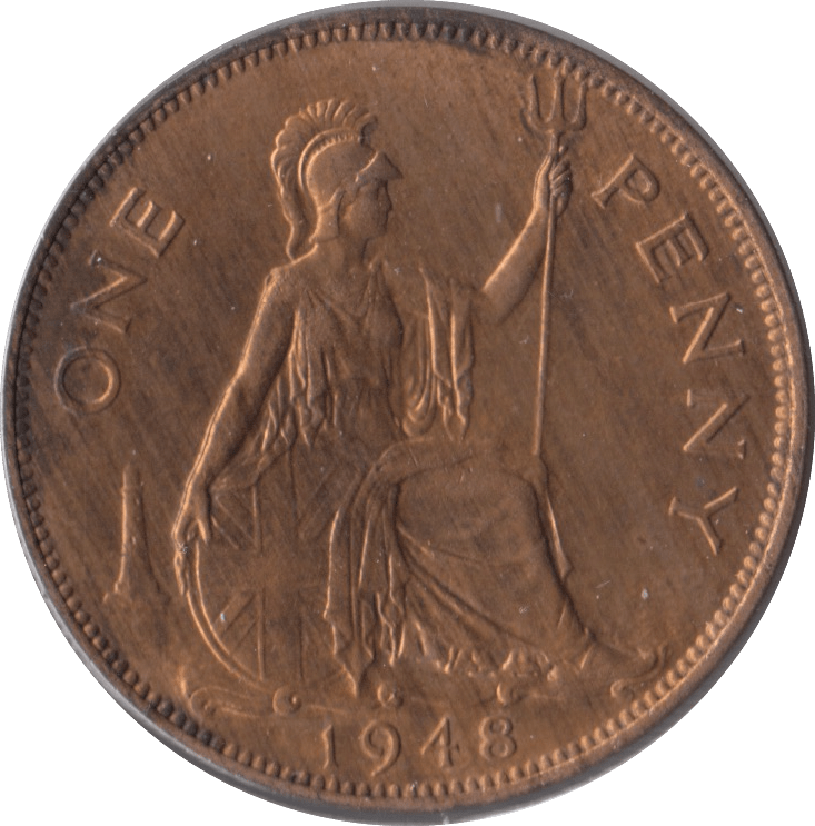 1948 PENNY ( UNC ) - Penny - Cambridgeshire Coins