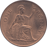 1948 PENNY ( UNC ) - PENNY - Cambridgeshire Coins