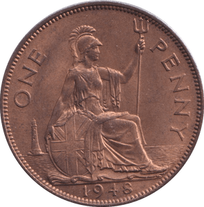 1948 PENNY ( UNC ) - Penny - Cambridgeshire Coins