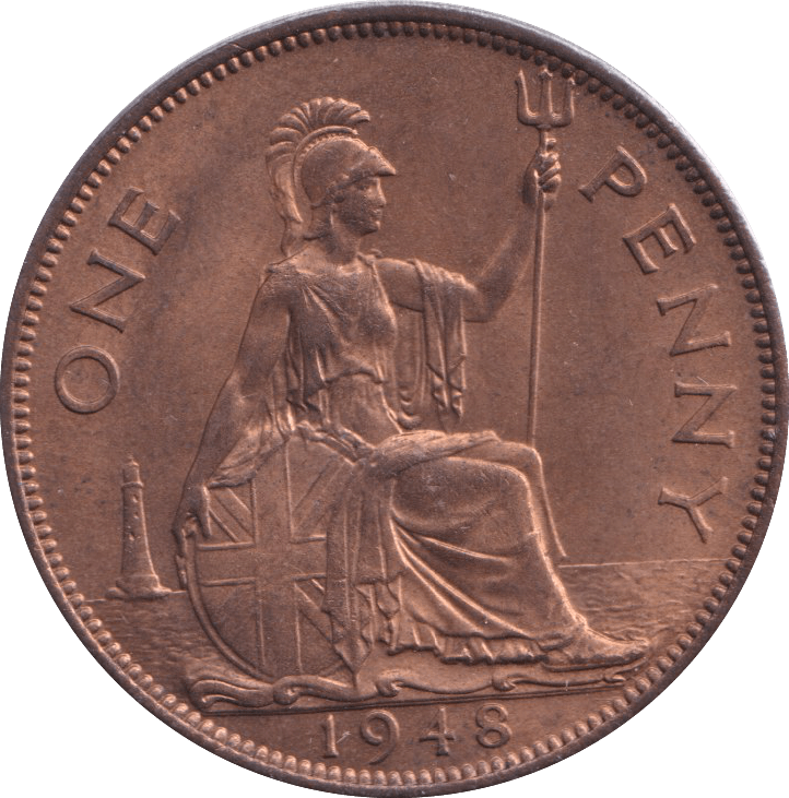 1948 PENNY ( UNC ) - Penny - Cambridgeshire Coins