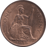 1948 PENNY ( UNC ) - PENNY - Cambridgeshire Coins
