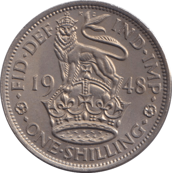 1948 SHILLING ( AUNC ) - SHILLING - Cambridgeshire Coins